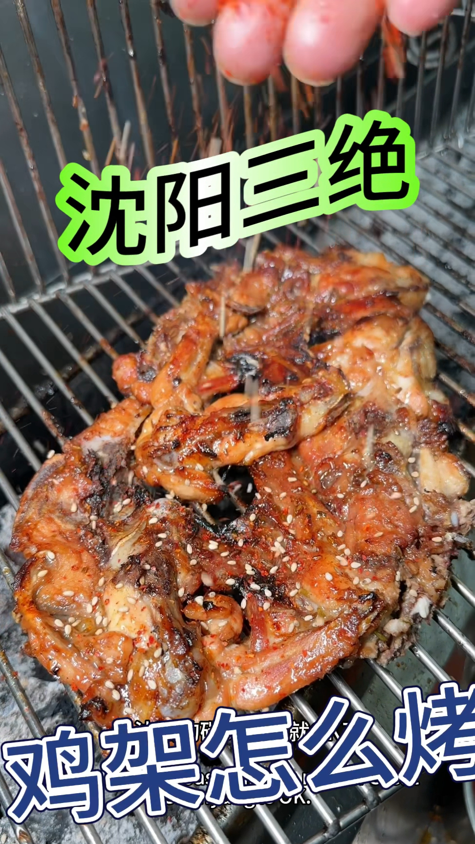 沈阳三绝之一烤鸡架