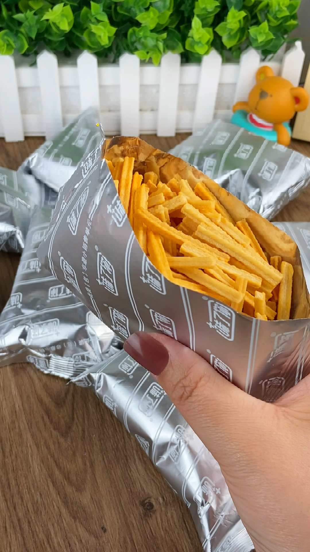 味了你真脆薯条大包装网红休闲年货零食小吃香酥美味番茄/香辣味