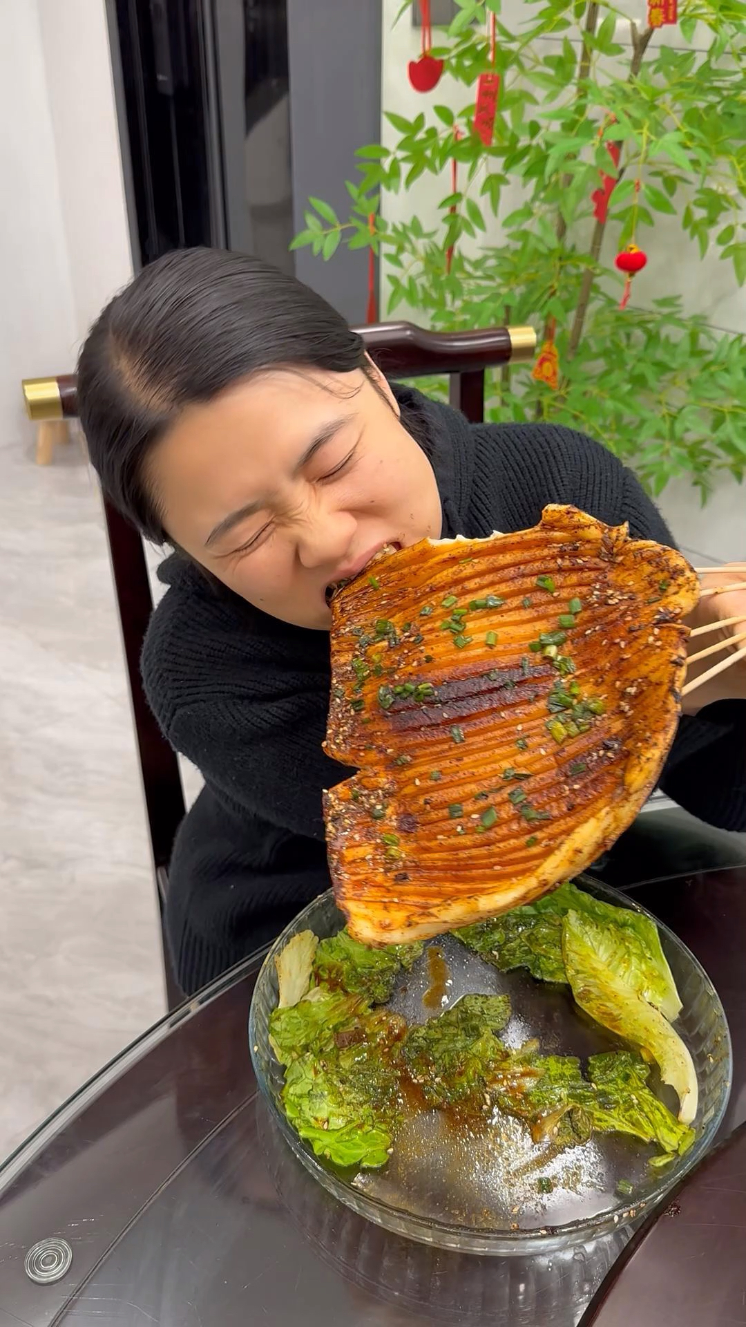 老婆吃了半辈子的鱿鱼,今晚管够