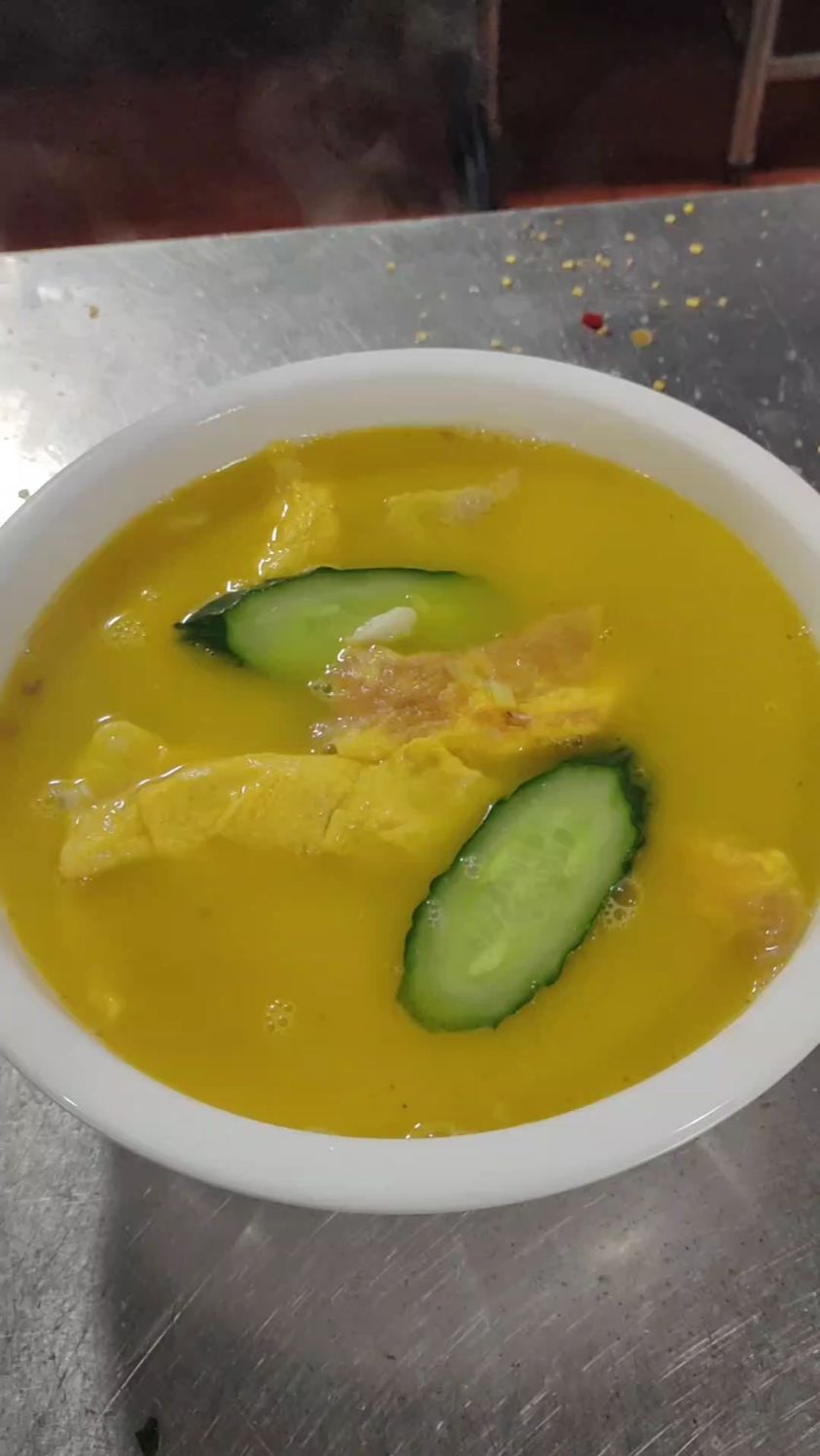 蛋饺粉丝汤,好看又好吃