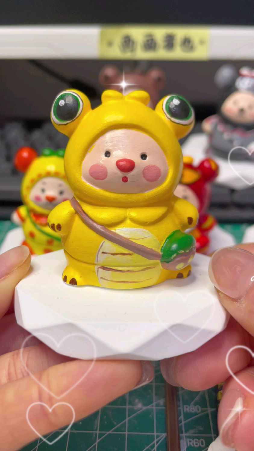 奶龙宝宝石膏娃娃绘画教程来啦