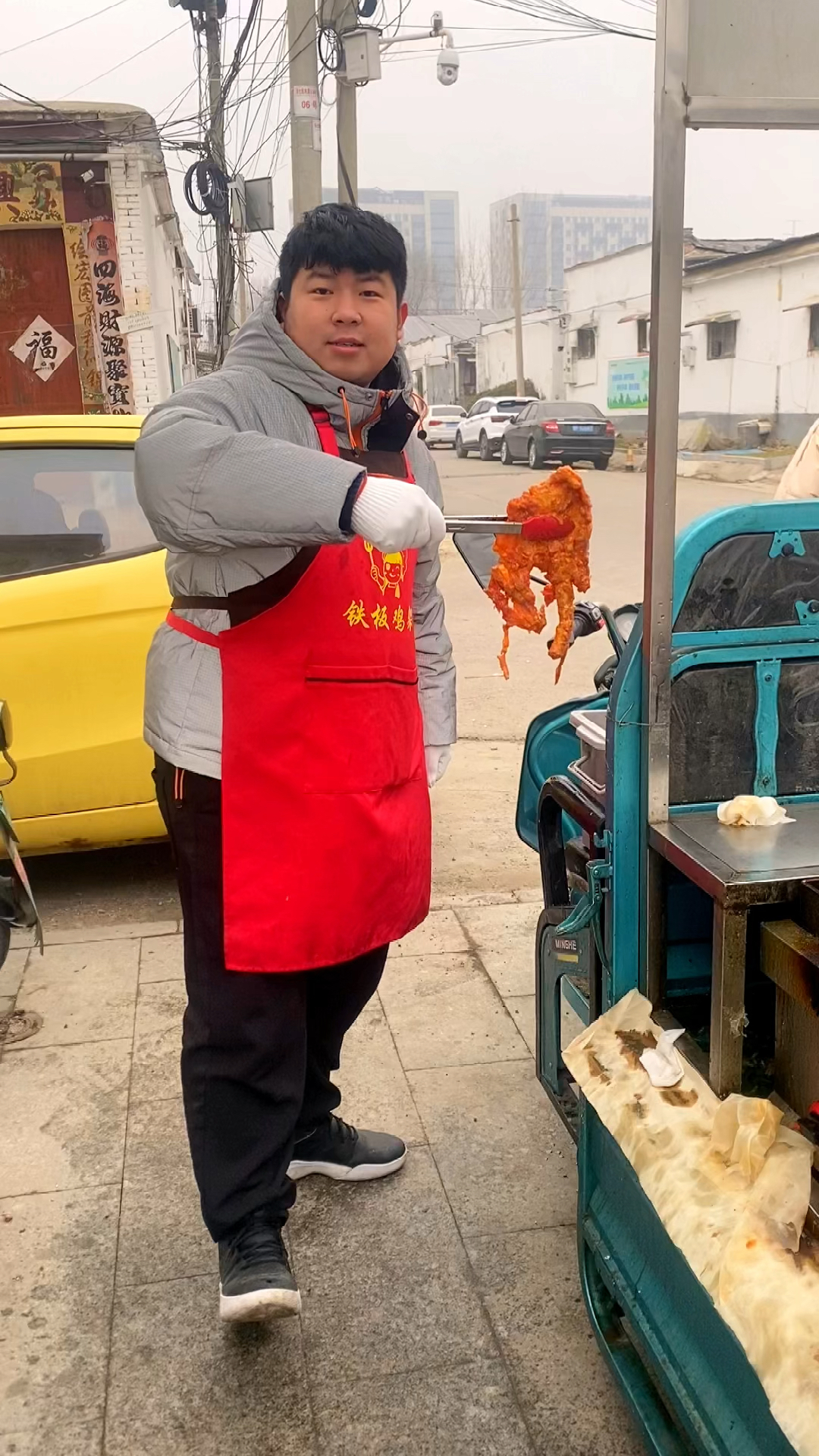 一年四季都能干的小生意铁板鸡架