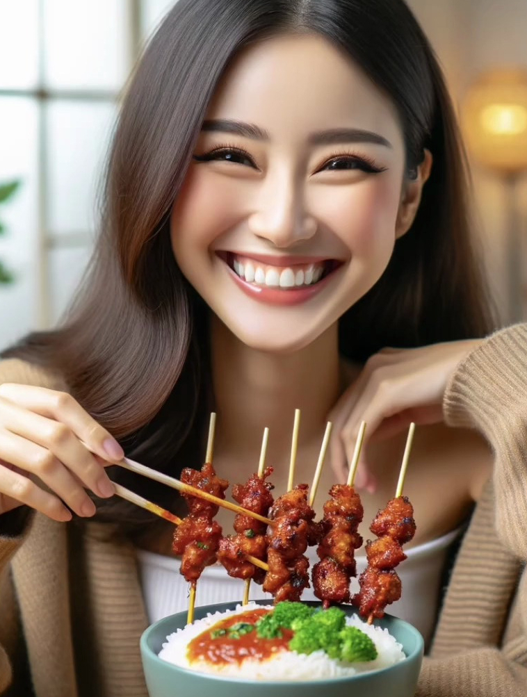 AI画钵钵鸡,一元一串的钵钵鸡。GPT绘画