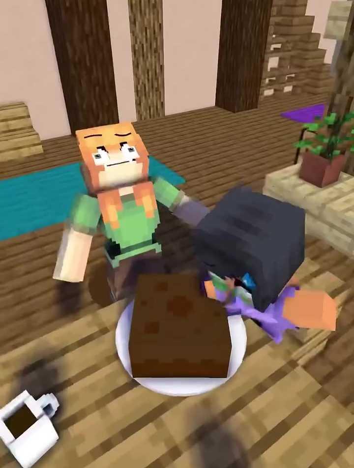 我的世界:这个蛋糕～～～