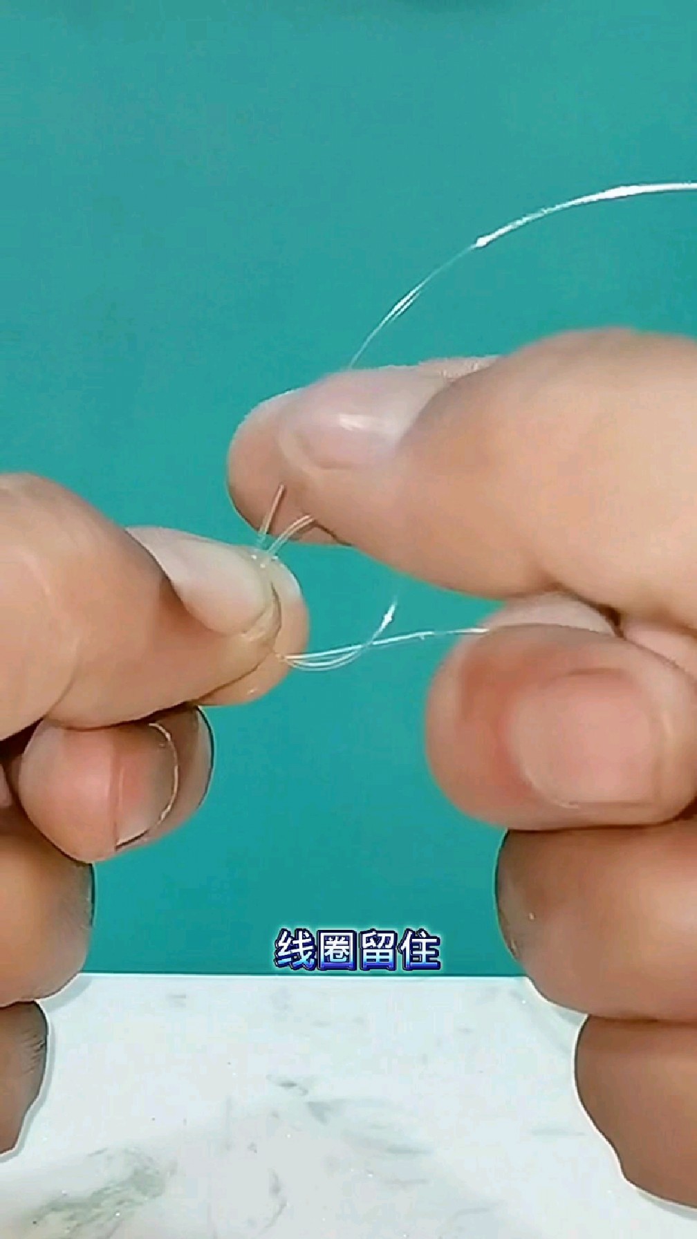带鱼钩的8字环绑主线,其实也可以...