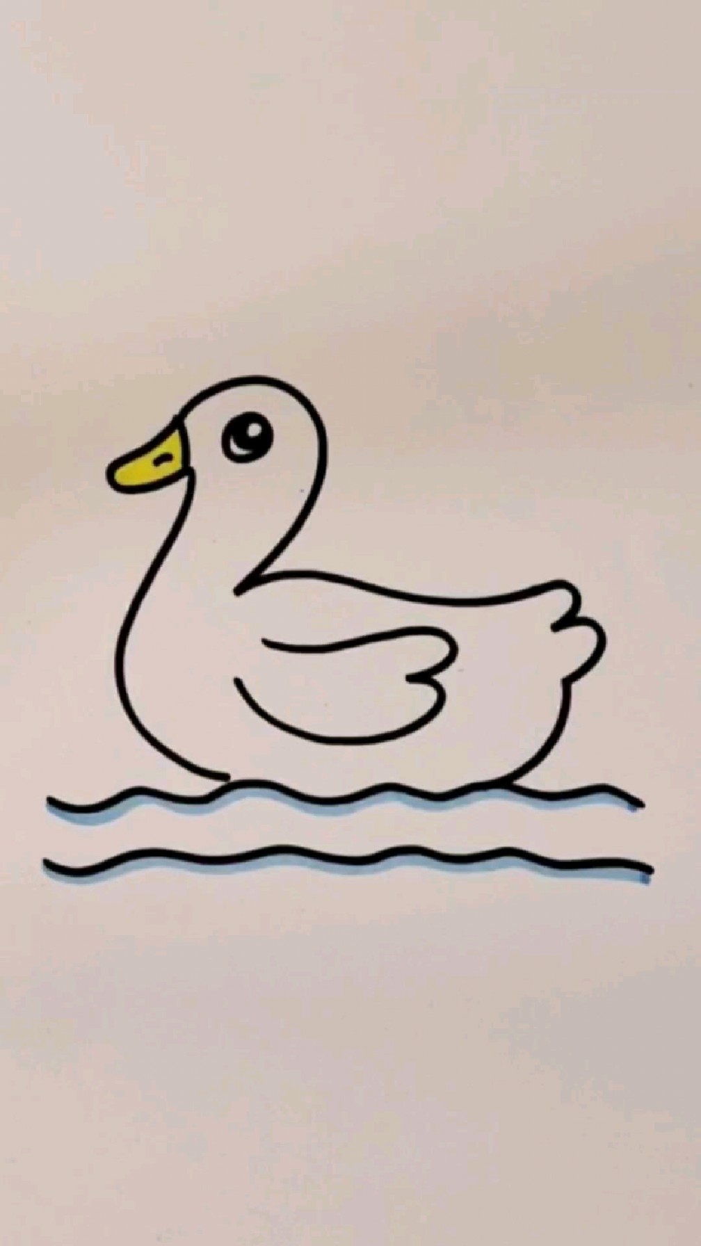 用数字2画小鸭子,三岁小孩都会画!#儿童简笔画 #简笔画