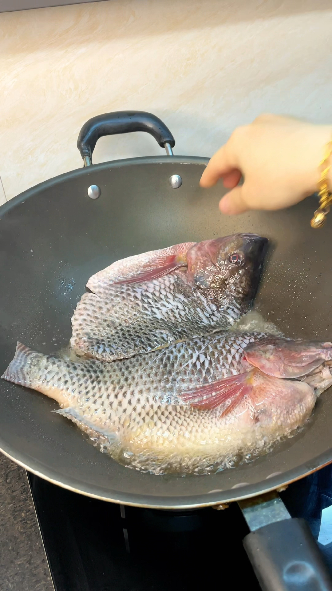 [当你有个爱做饭的老婆]番茄煮罗非鱼、肉质细嫩鲜美又好吃家常做法简单美味