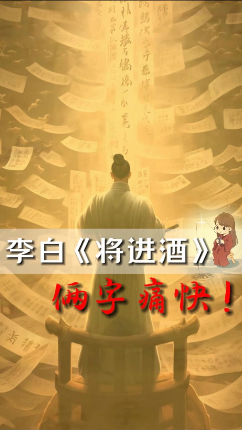 在这个两周年,将李白《将进酒》的痛快,献给你们!