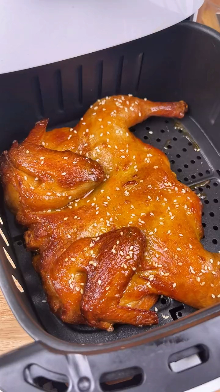 皮脆肉香的烤全鸡做法