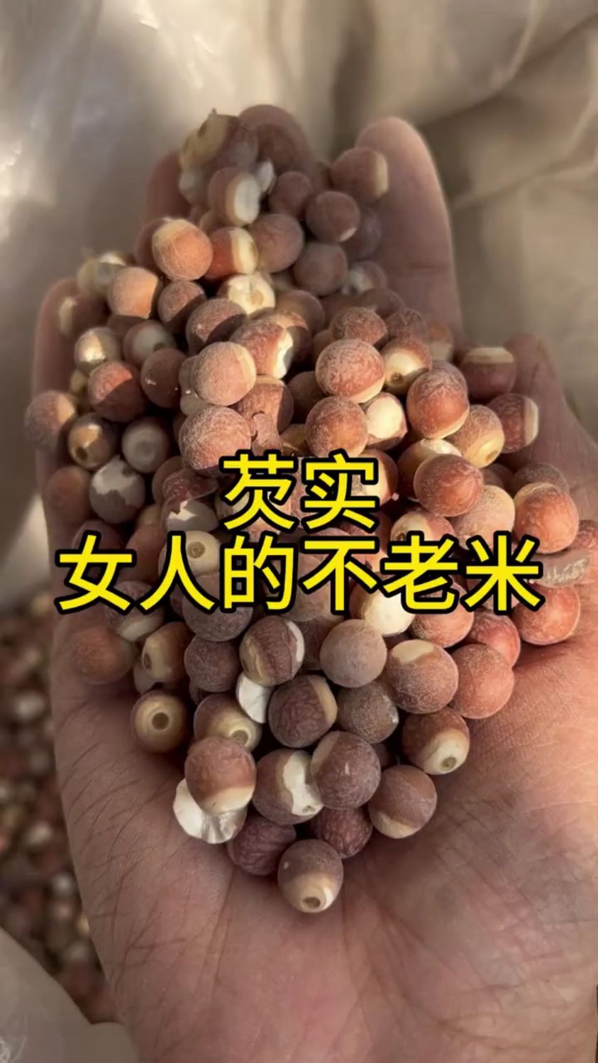 芡实——女人的不老米!