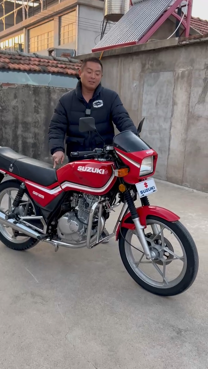 一代经典纯进口铃木王GS125刀仔
