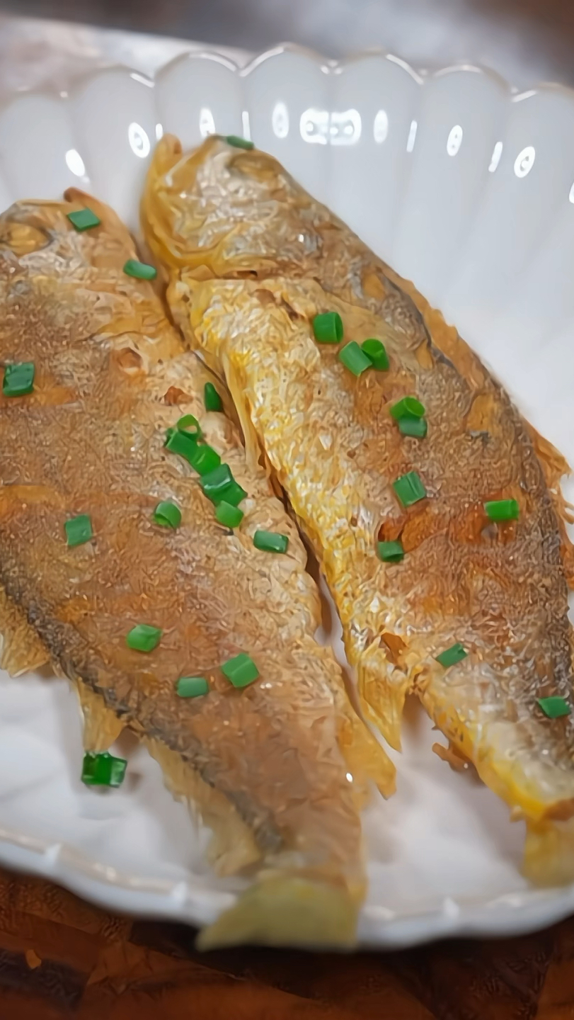 今日份如何做香煎黄花鱼|看一遍就能学会的香煎黄鱼,外酥里嫩,真的太香了 #家常菜