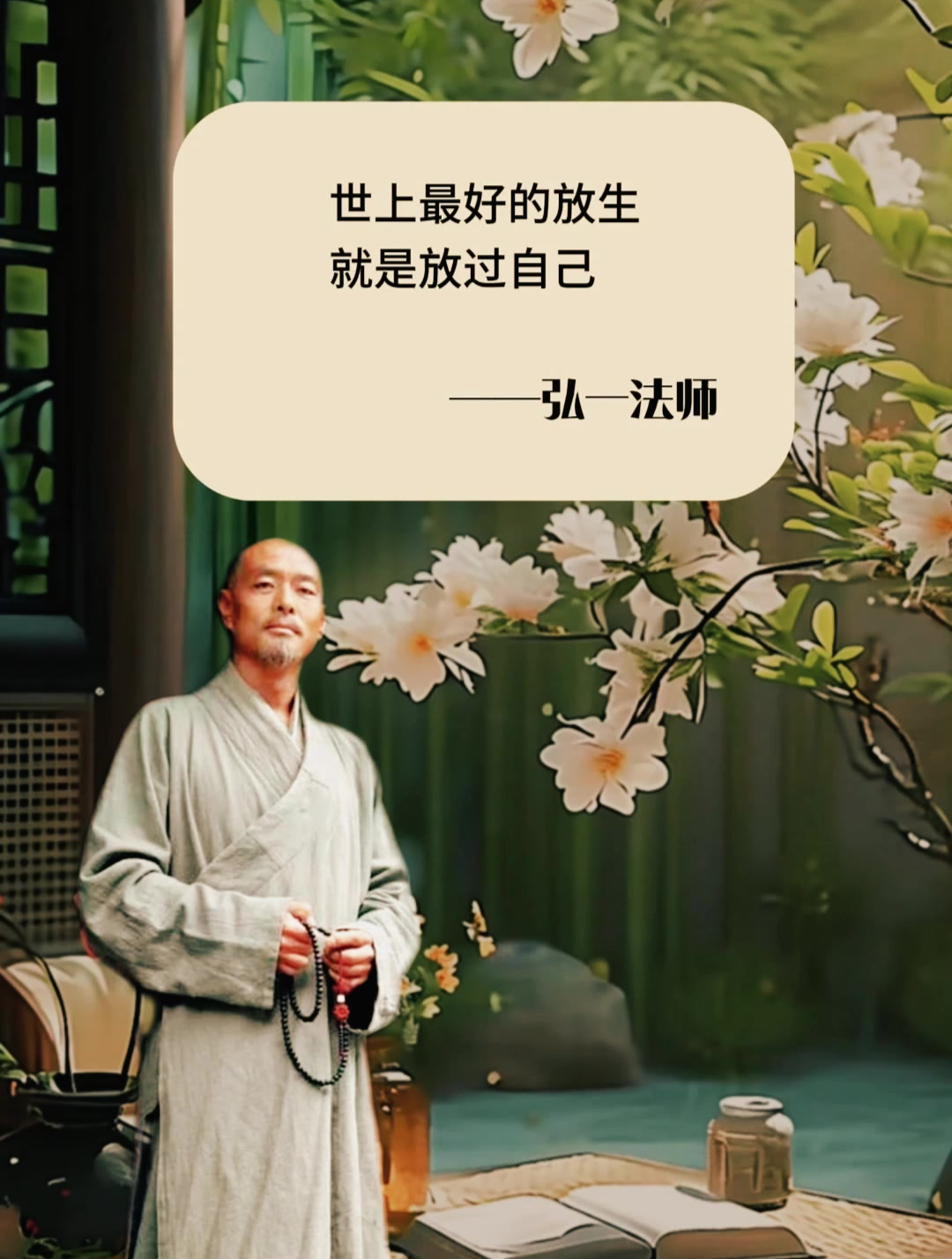 世上最好的放生就是放过自己