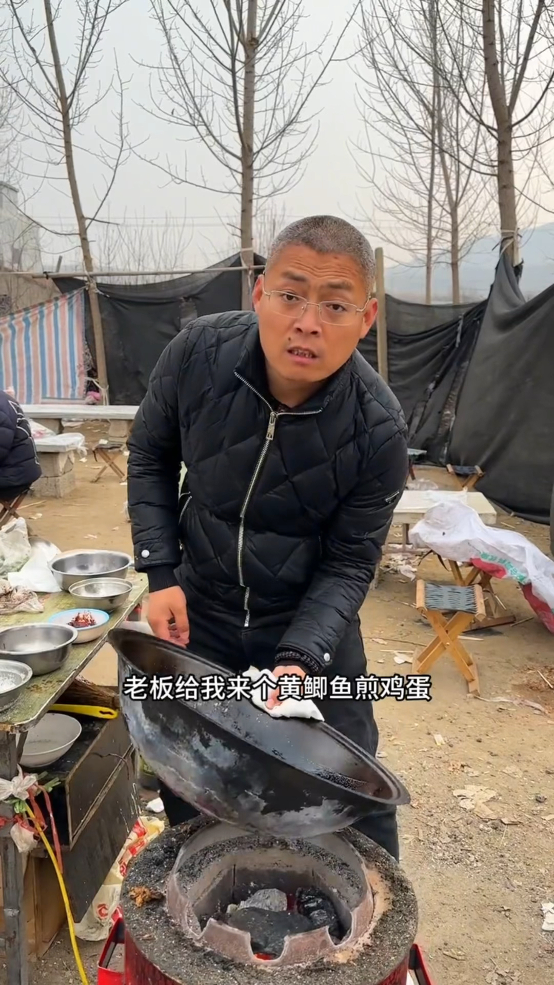 黄鲫子鱼煎鸡蛋