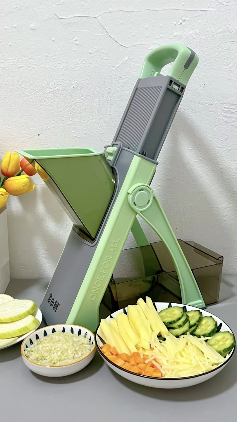 这是什么神仙切菜神器,也太好用了吧!金小厨多功能切菜器