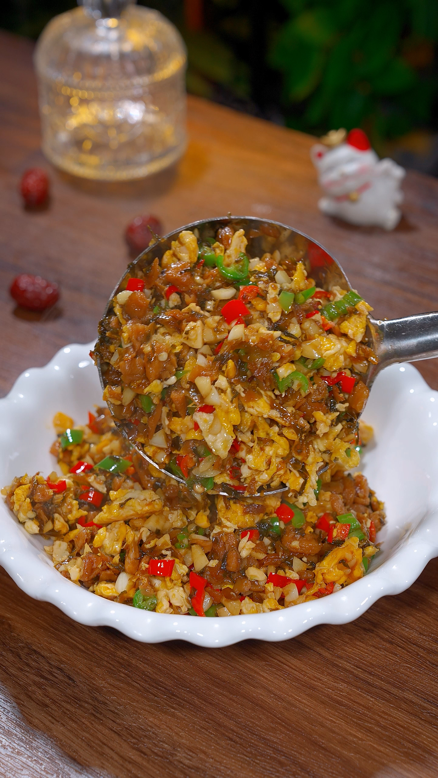 好吃的外婆菜炒蛋