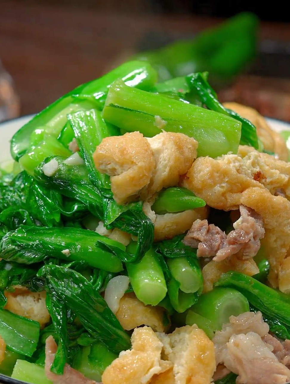 青菜苔怎么做好吃又好看,今天一个视频教会你,赶紧在家里试试吧