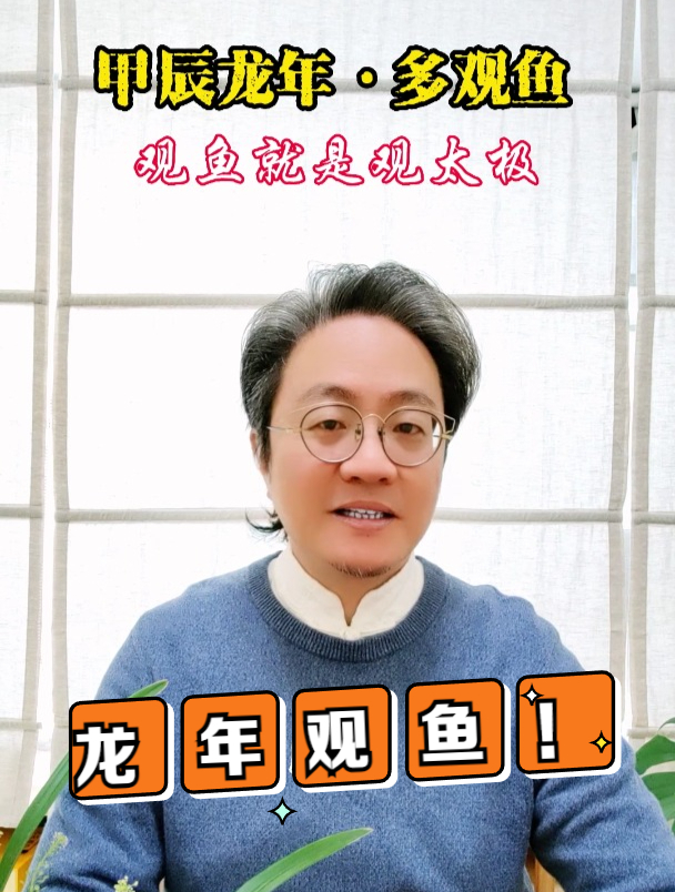 青龙之年多观鱼:观鱼即是观太极