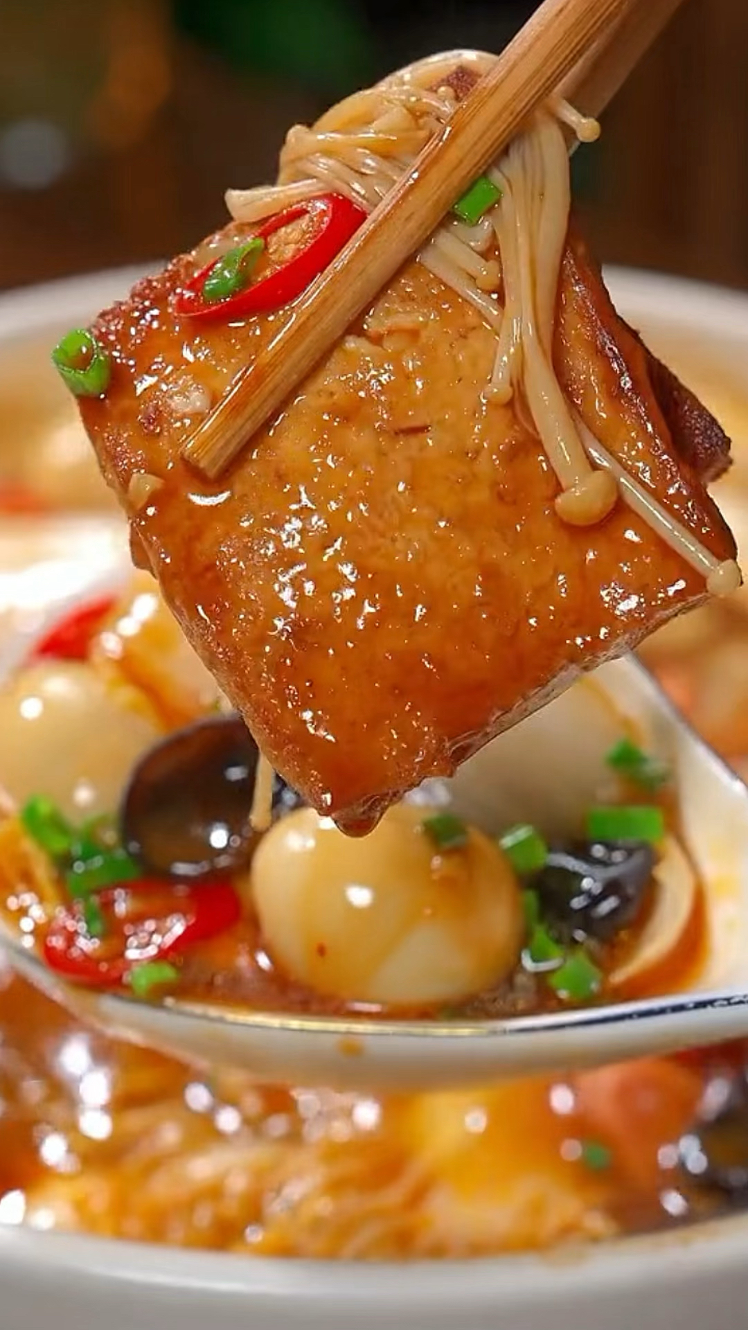 你要是想吃白菜豆腐煲,可以试试我这个做法
