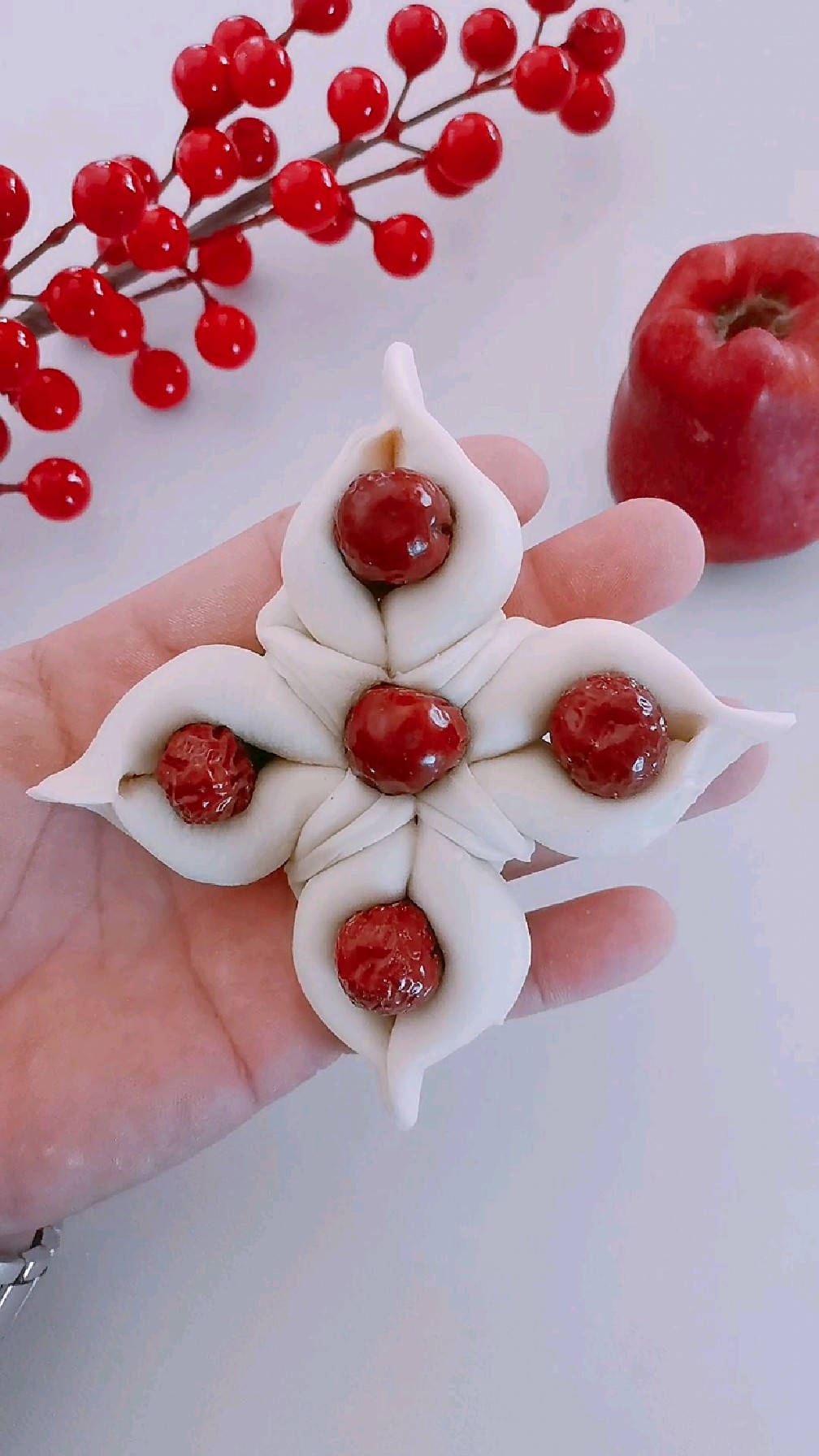 枣花馒头花样做,做法简单花样好看!