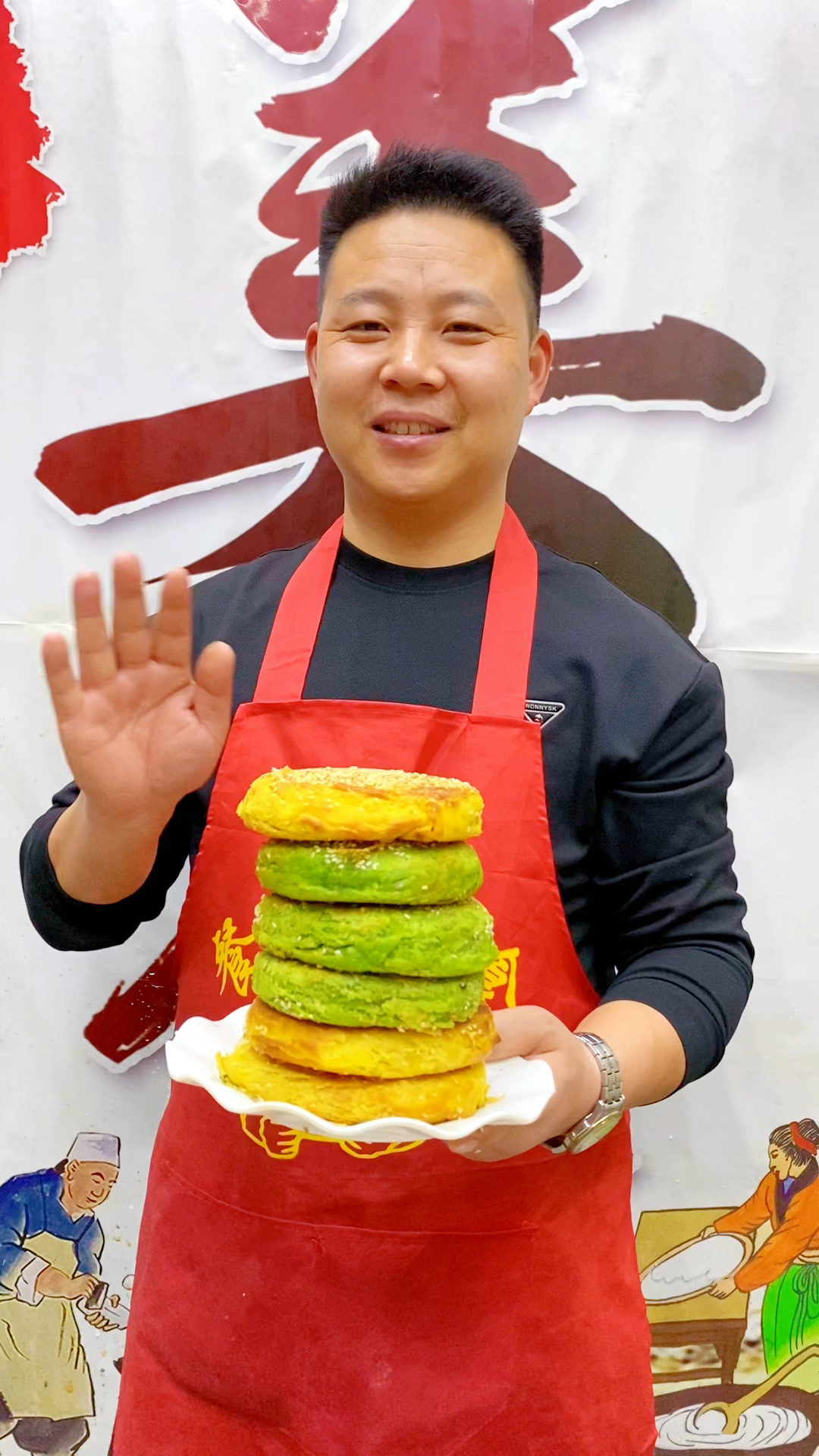 周口哪里教学香酥烧饼做法