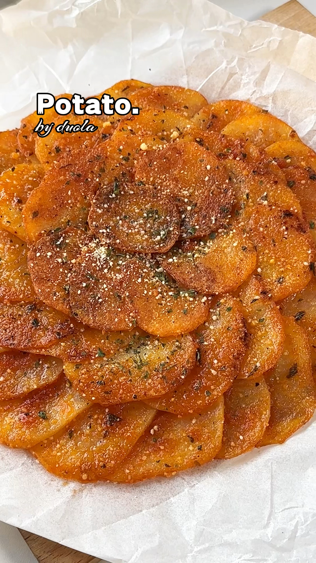 超简单的香煎土豆饼!焦香酥脆,巨好吃～