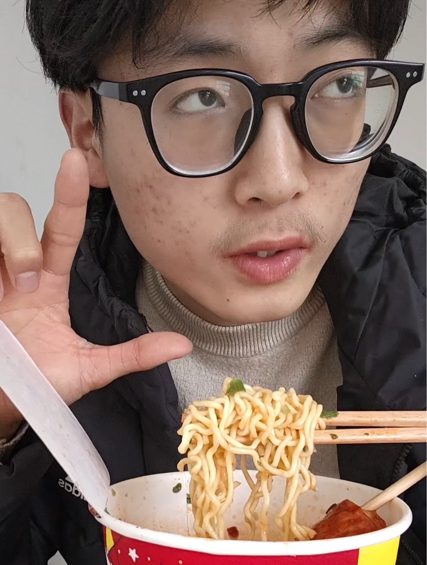 来韩国的第一桶泡面