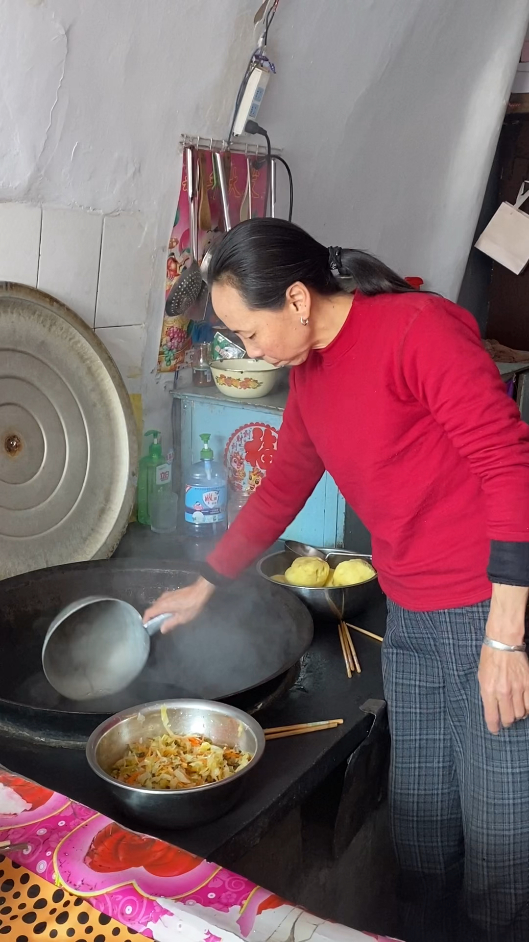 山西传统特色美食—烩咸菜抿豆面,一口下去满满的回忆