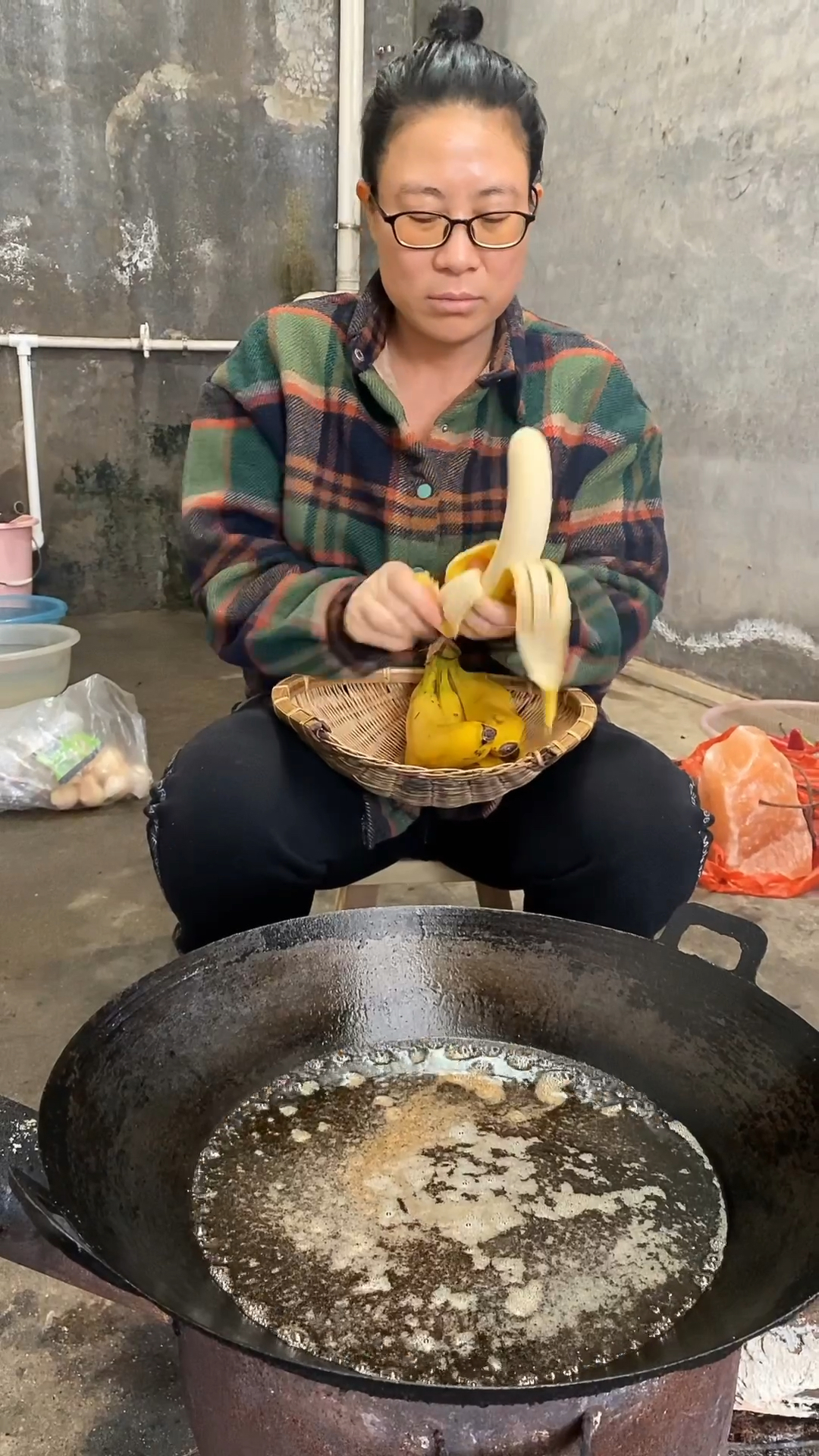 今天妹妹说没什么胃口,我给她做一个香蕉粥