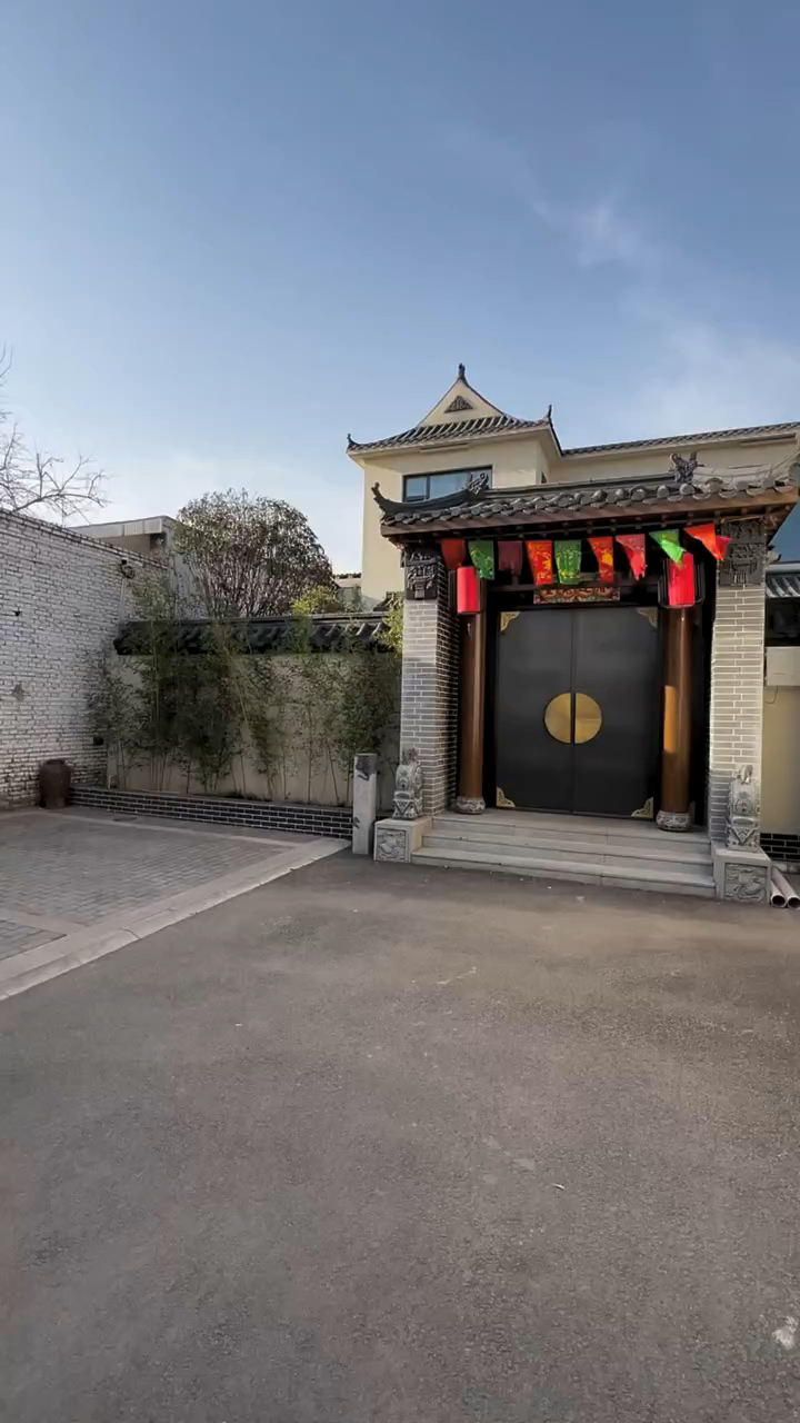 徽派建筑大门非常漂亮