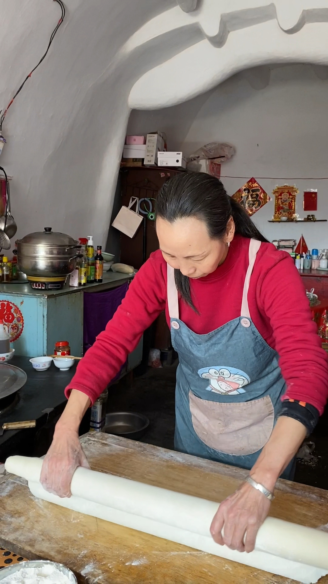 家庭版双椒拌面,做法简单,香味十足