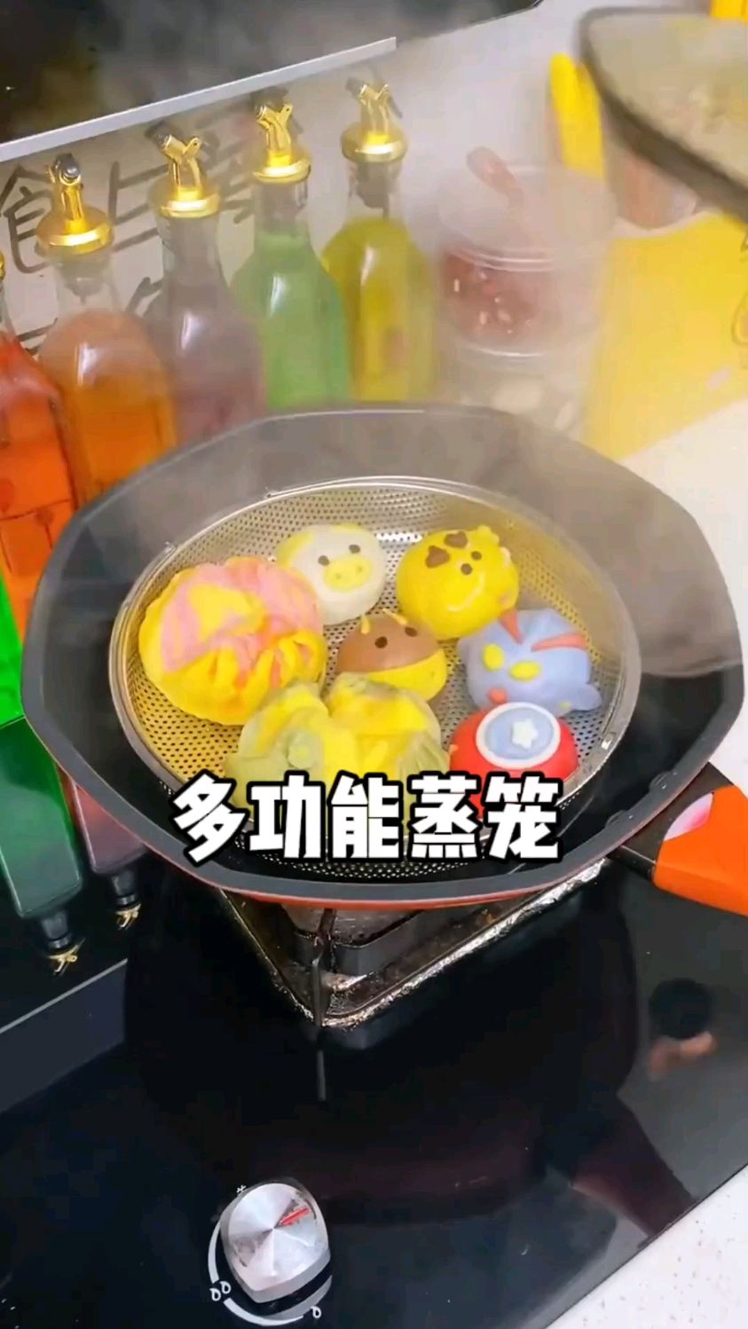 多功能厨房蒸笼沥水神器