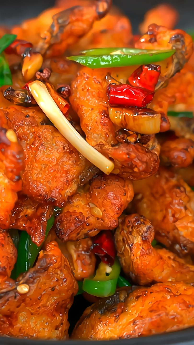 今日份如何做干锅鱼片|没想到鱼片做成干锅这么好吃,干香酥脆,麻辣入味 !