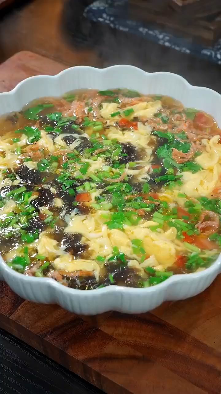 番茄紫菜蛋花汤这样做