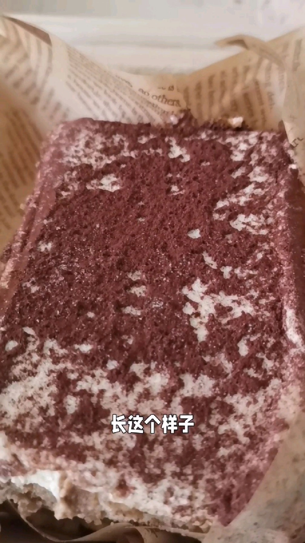 蛋糕店里的新品:提拉米苏。味道微苦,比较特别,值得一试
