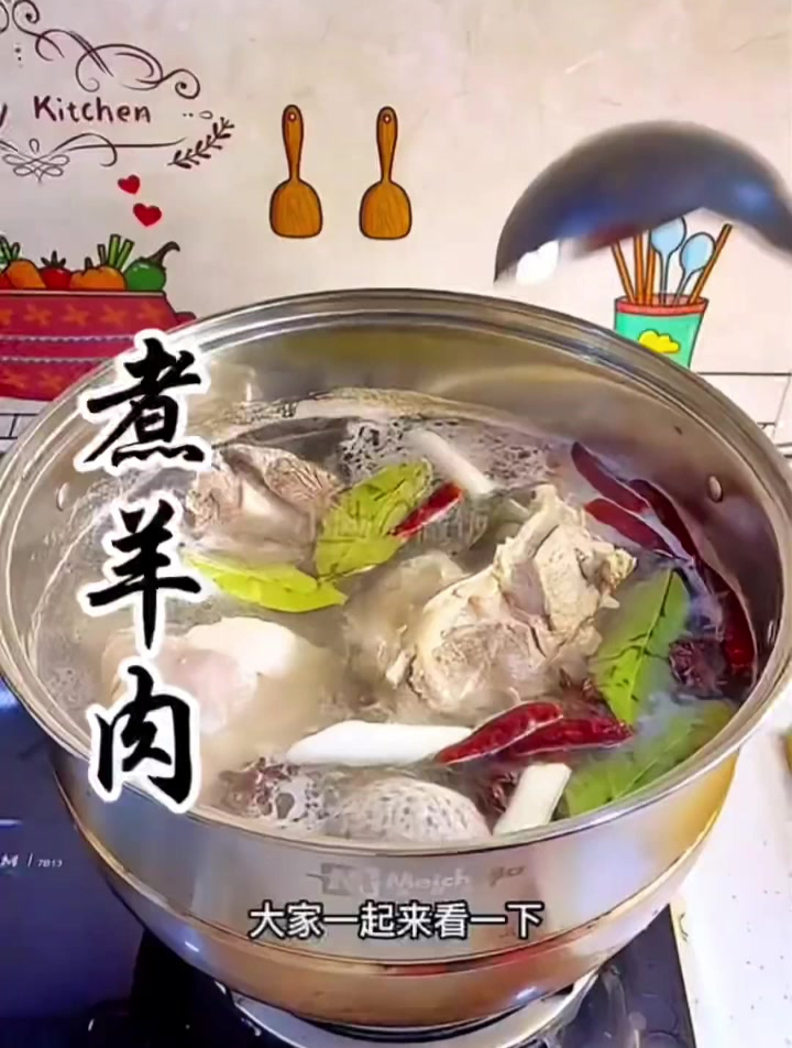 羊肉泡馍很好吃,煮羊肉才是关键