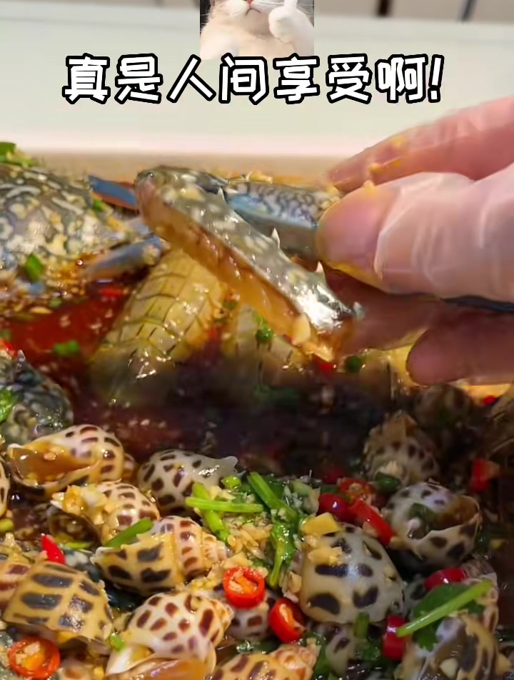 第一次在家用中华酱香白酒做潮汕生腌