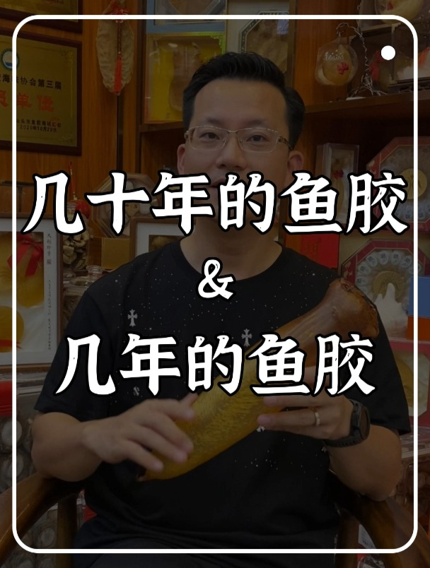 几十年和几年的鱼胶有何区别,来看看就知道了!