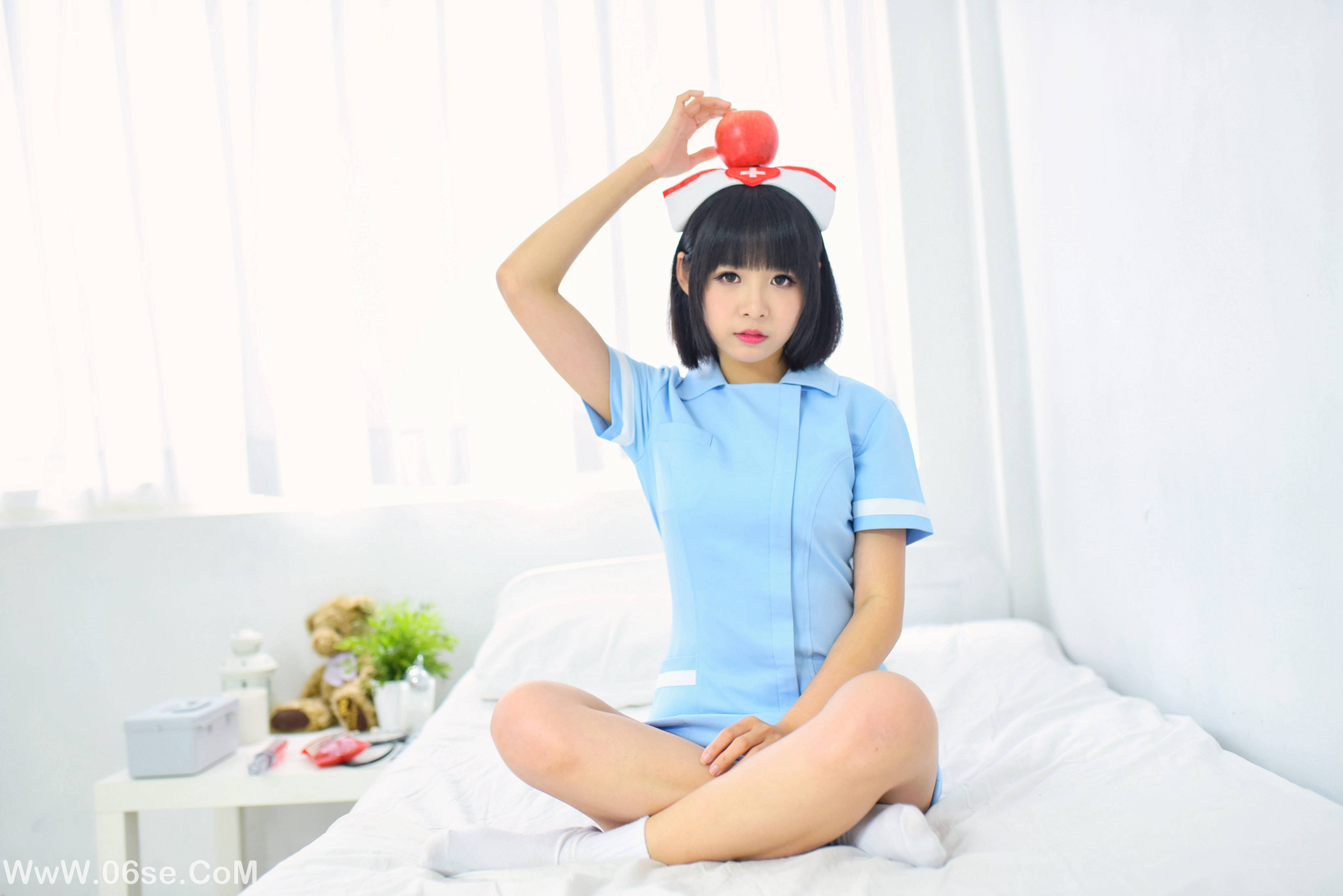 图片[19]-制服の女生 NO.004 海琳 护士与女仆[40P224M]-六色网