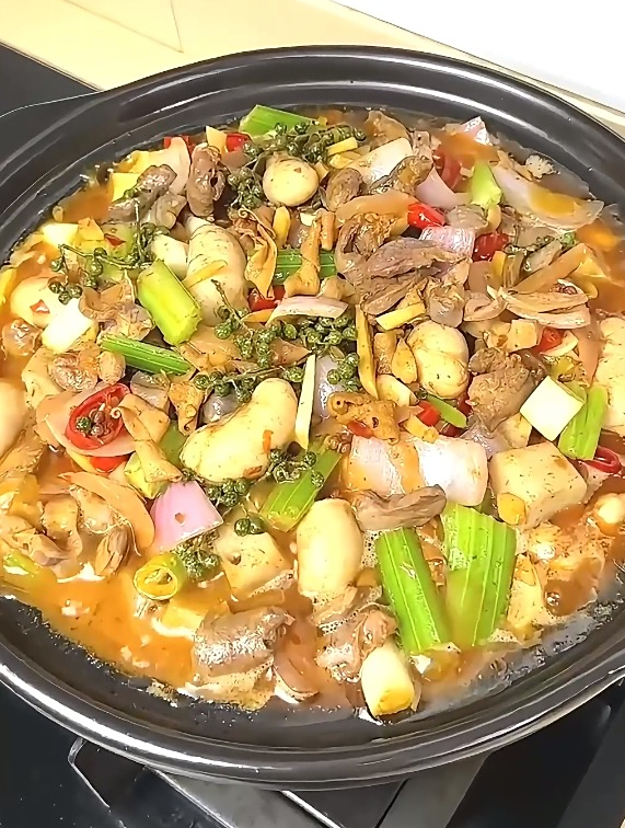 巨巨巨下饭的干锅鸡杂,就这一道菜能干三碗饭!