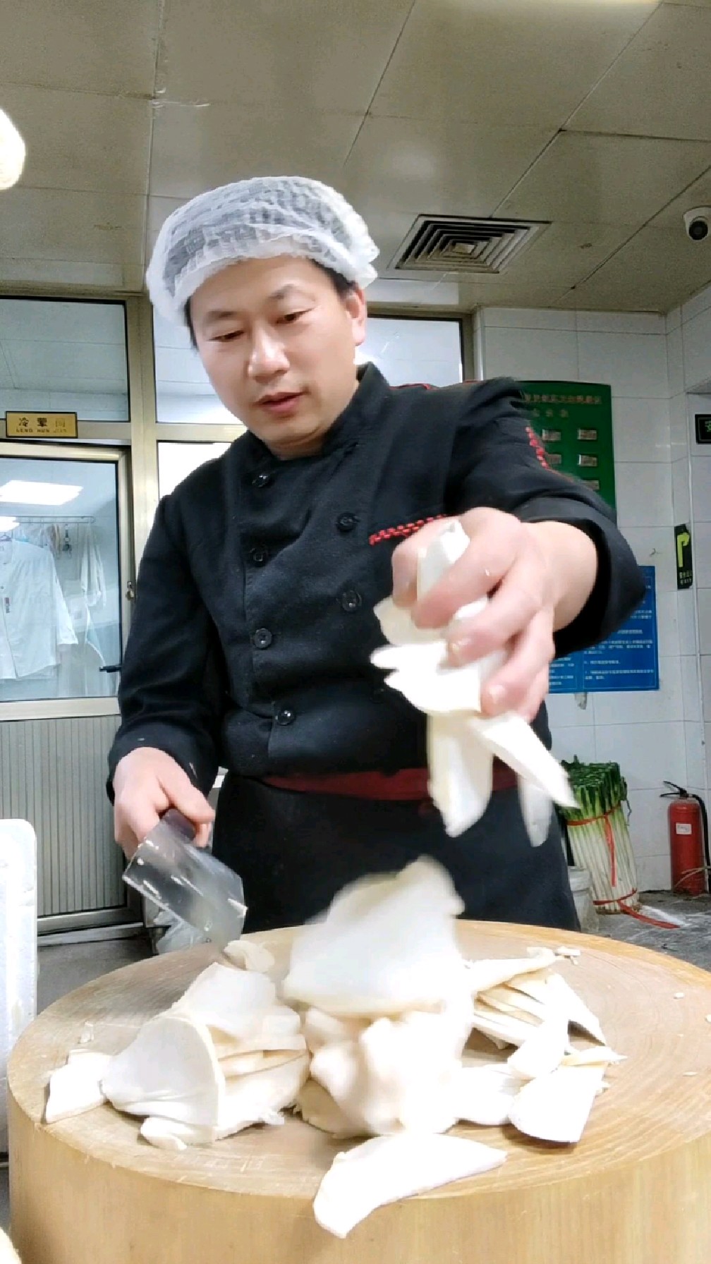 白灵菇快速切片分享