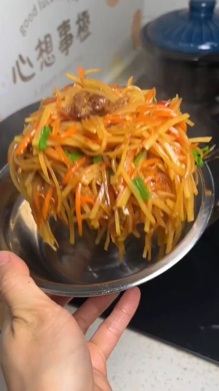 家常炒土豆丝这样做