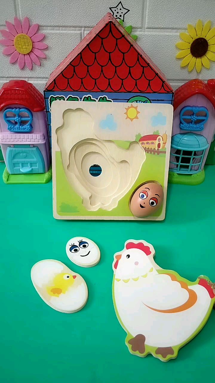 鸡妈妈的小黄鸡宝宝不见了