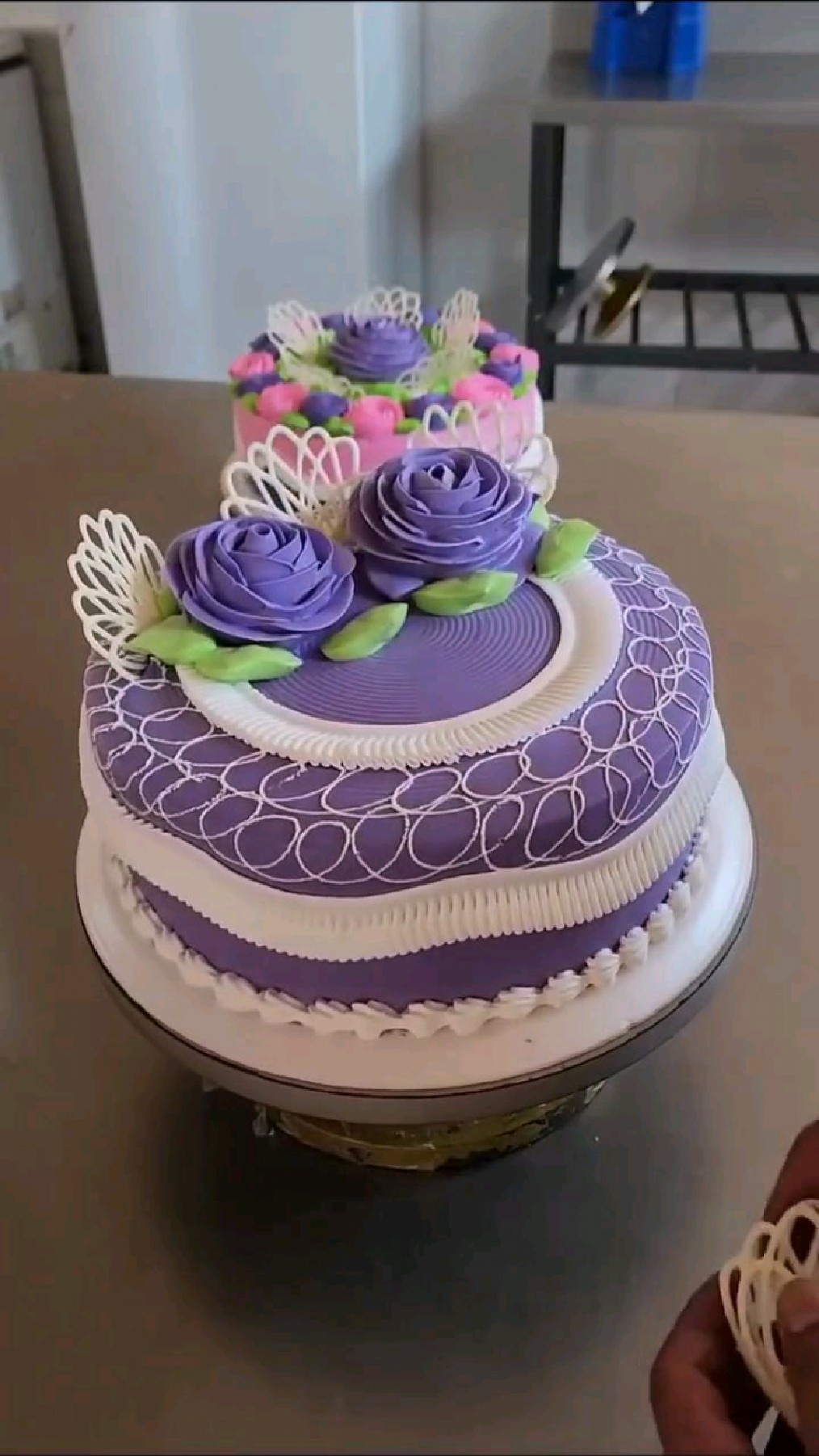 今日份薰衣草蛋糕