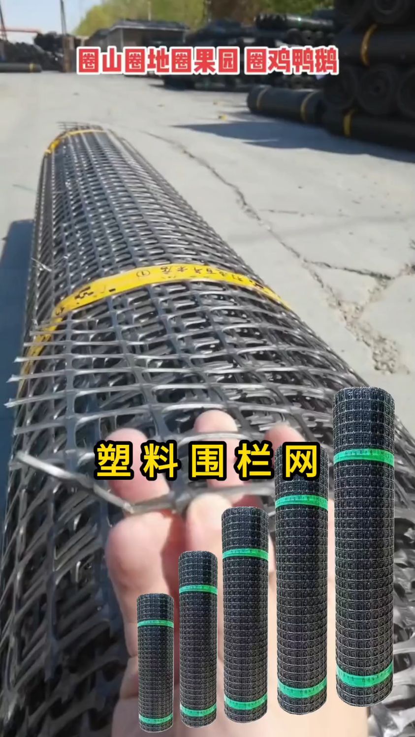 加厚养鸡鸭围栏网塑料网养殖网胶网果园圈地菜园防护网玉米网格