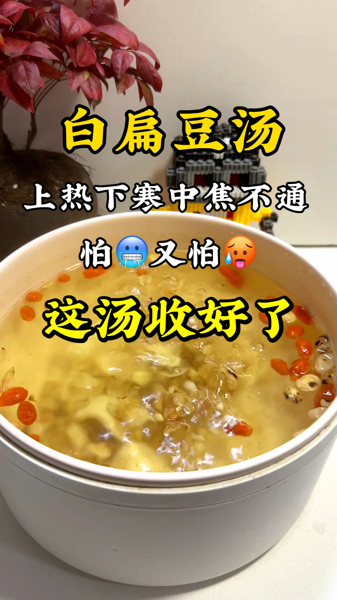 上热下寒肝火旺盛,中焦不通怕冷又怕热,收好这个汤