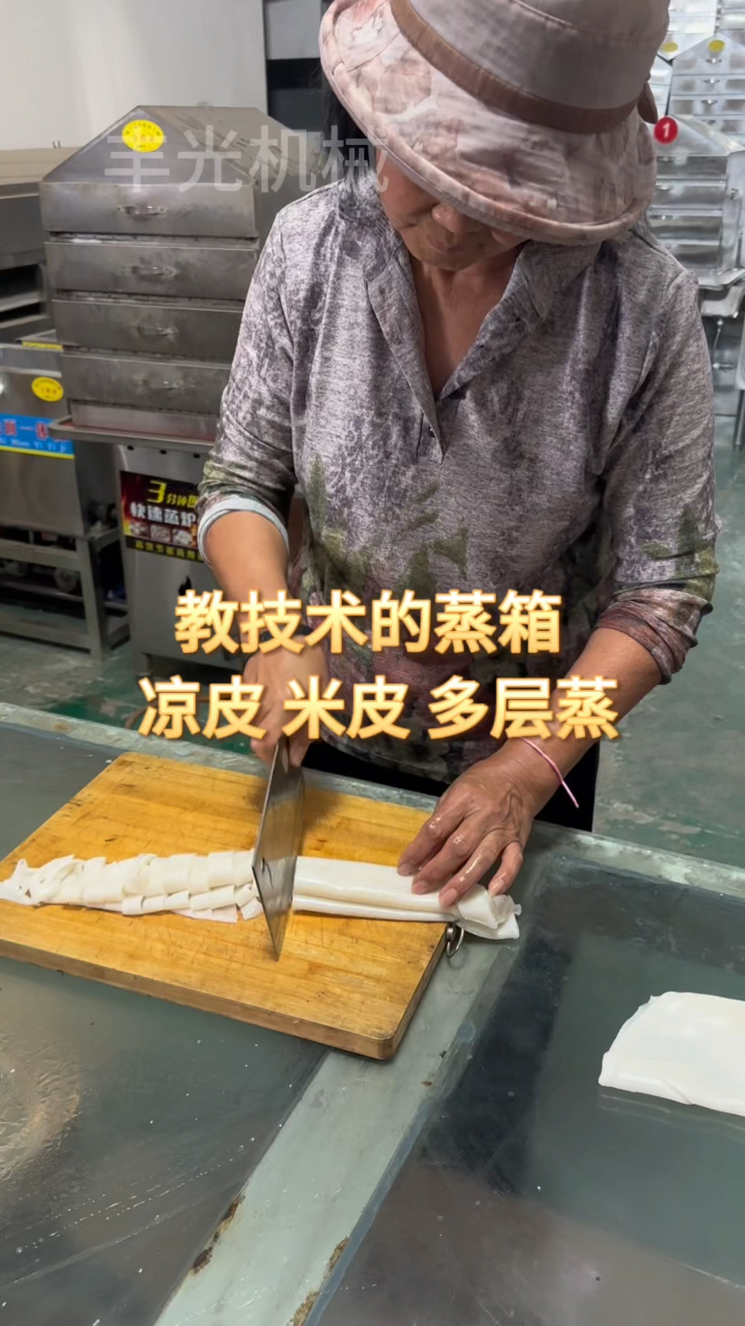 凉皮米皮多层蒸。占地小。液化气天然气。不需要用电就能移动摆摊