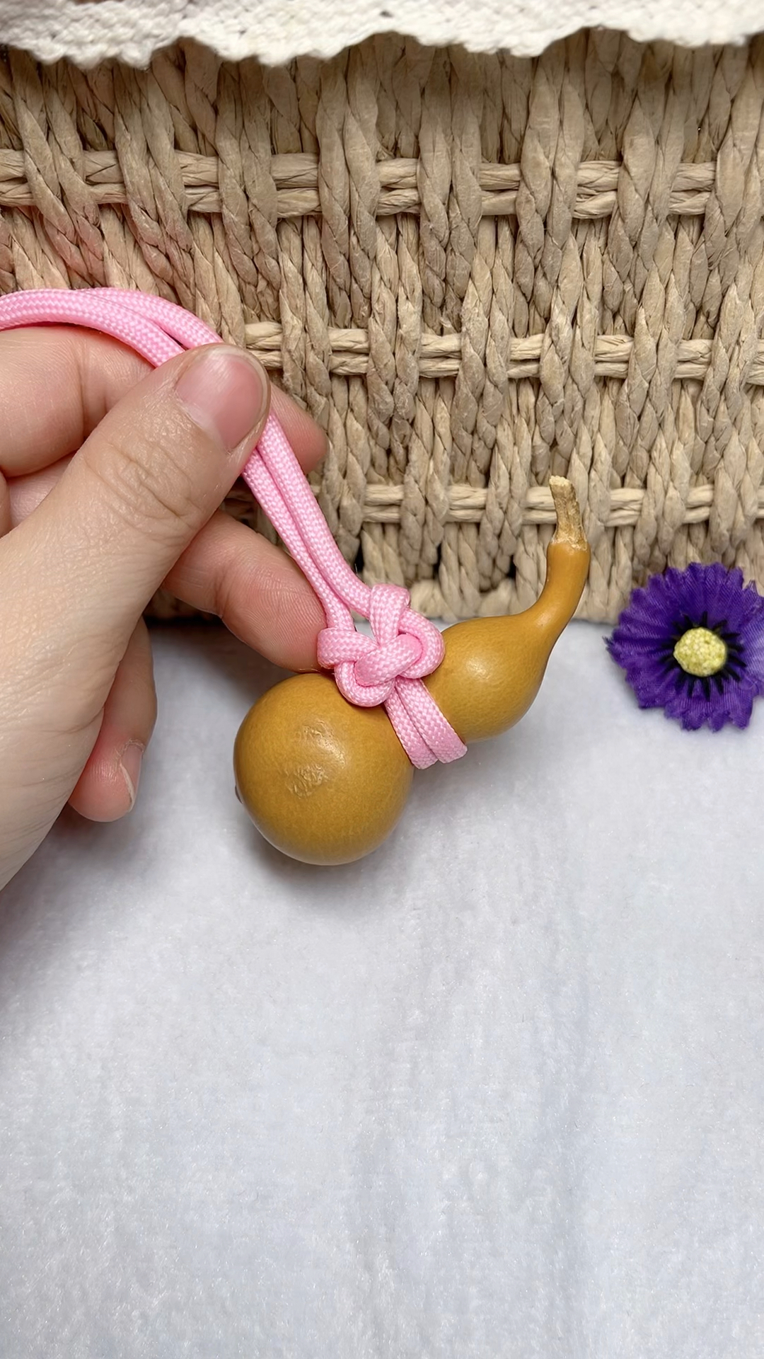 小葫芦花样绑法。