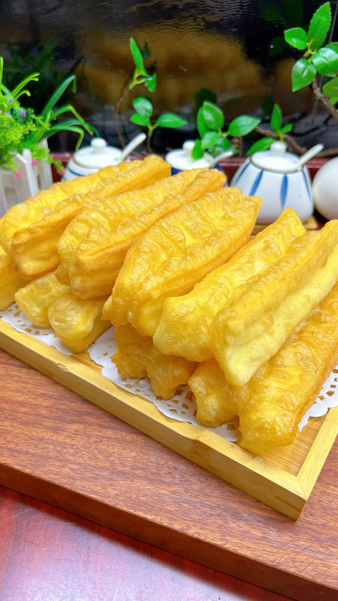 花5000新学的香酥大油条配方,蓬松酥脆,个个空心,看一眼就会