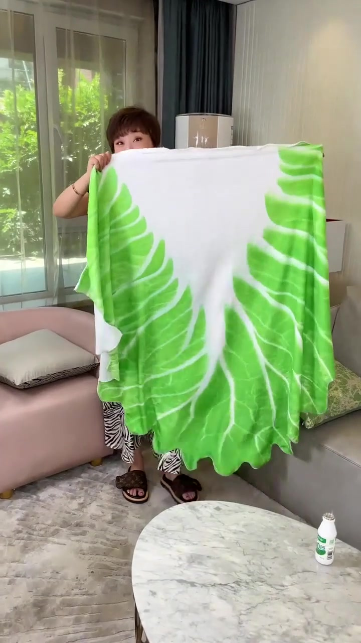 白菜毯子大人婴儿仿真菜帽